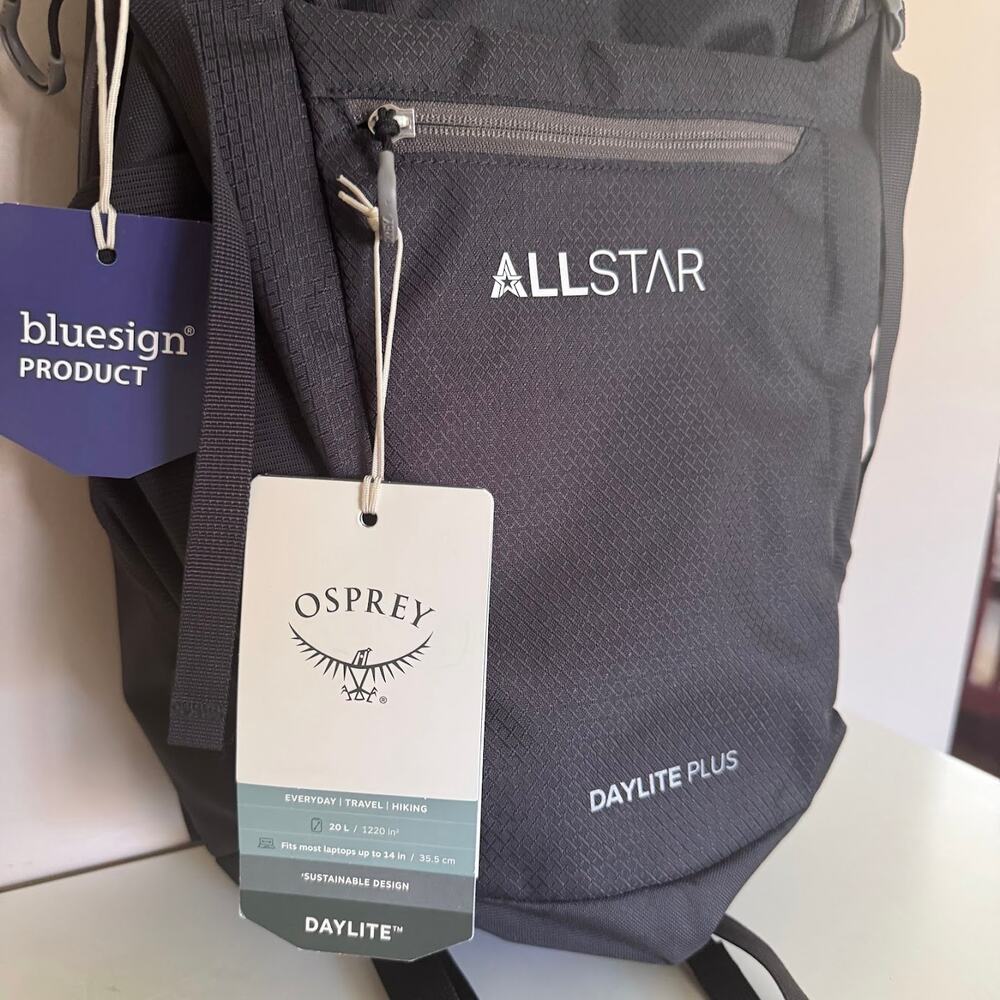 ❌SOLD❌ Osprey Daylite Plus Backpack Black Company Logo 20L NEW - Picture 2 of 6